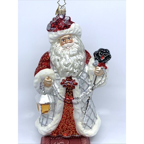 Christopher Radko Other - Christopher Radko Sterling Ruby Nicholas 2005 Limited Edition 1012412 8.5” Santa